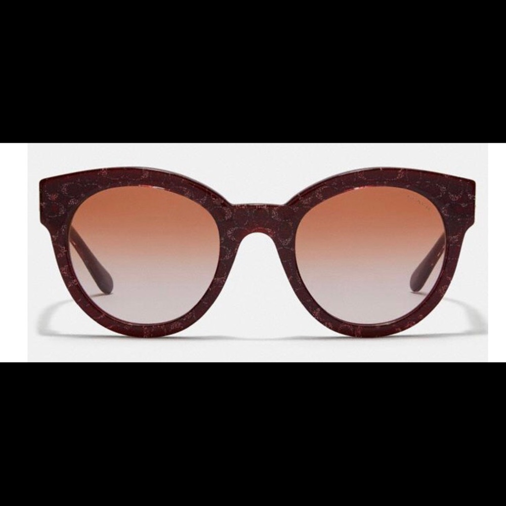 Coach Signature Round Sunglasses